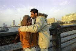  Lovers on Qasr e Nil Bridge


